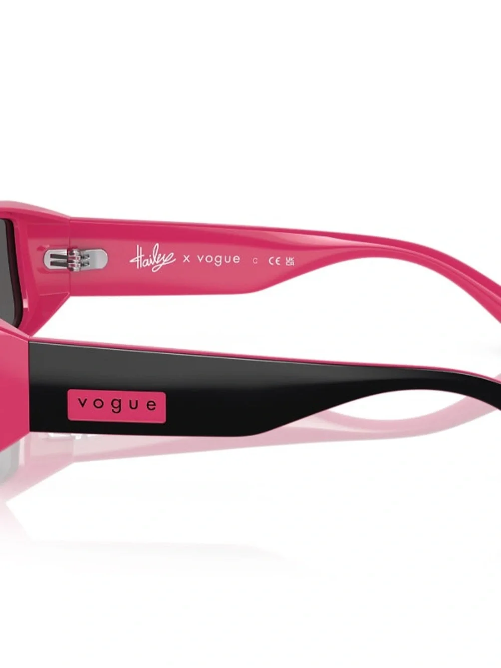 Vogue Pink and Black Sunglasses - Hailey Collection